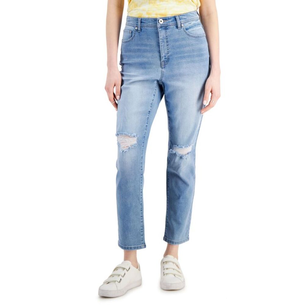 Style & Co Petite Slim Leg Ankle Jeans